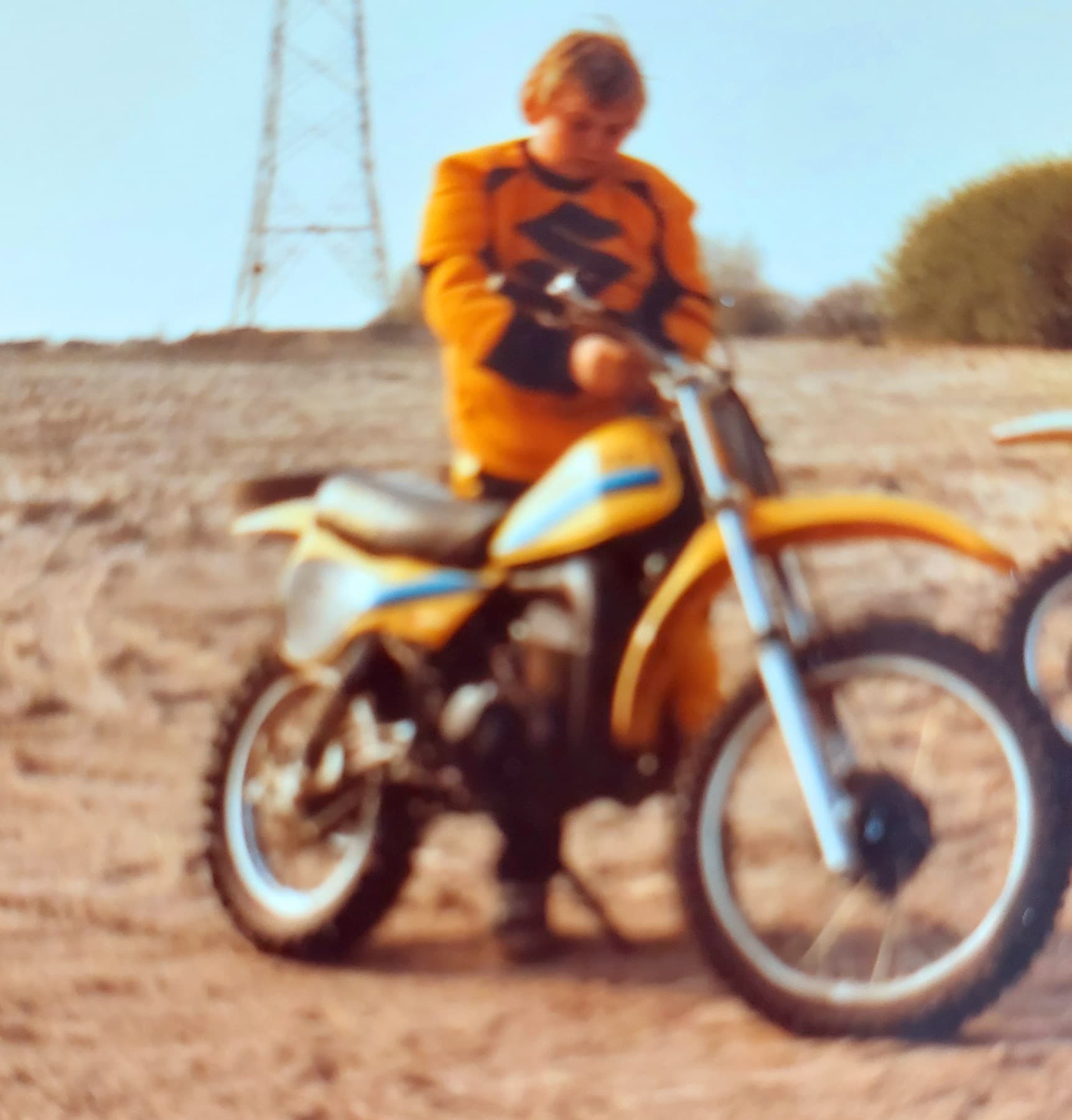 Suzuki RM 80, Stanley's first motocross bike
